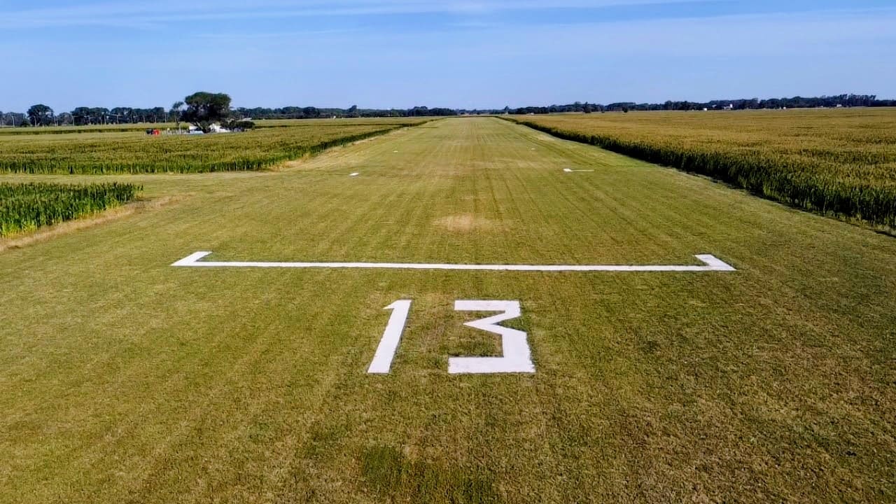 Pista 13 - Superficie césped